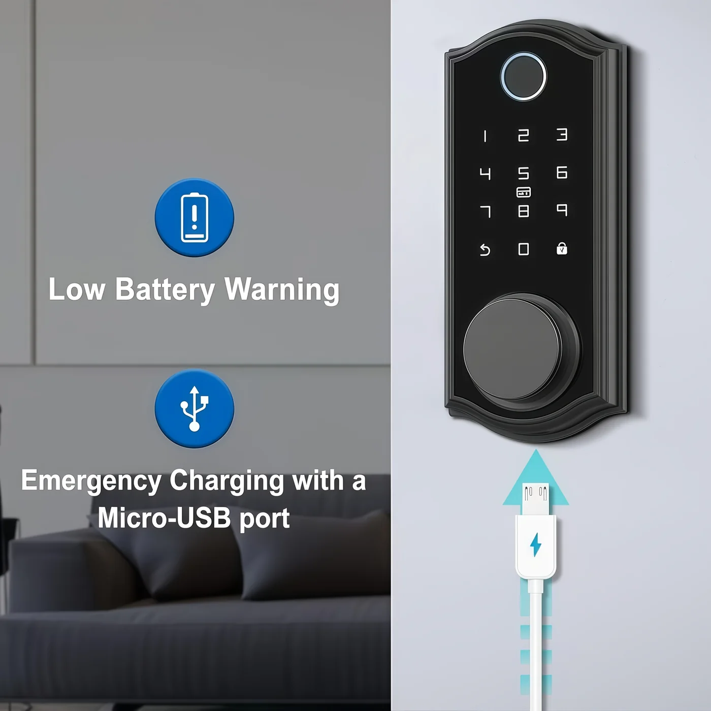 Smart Door Lock view 4