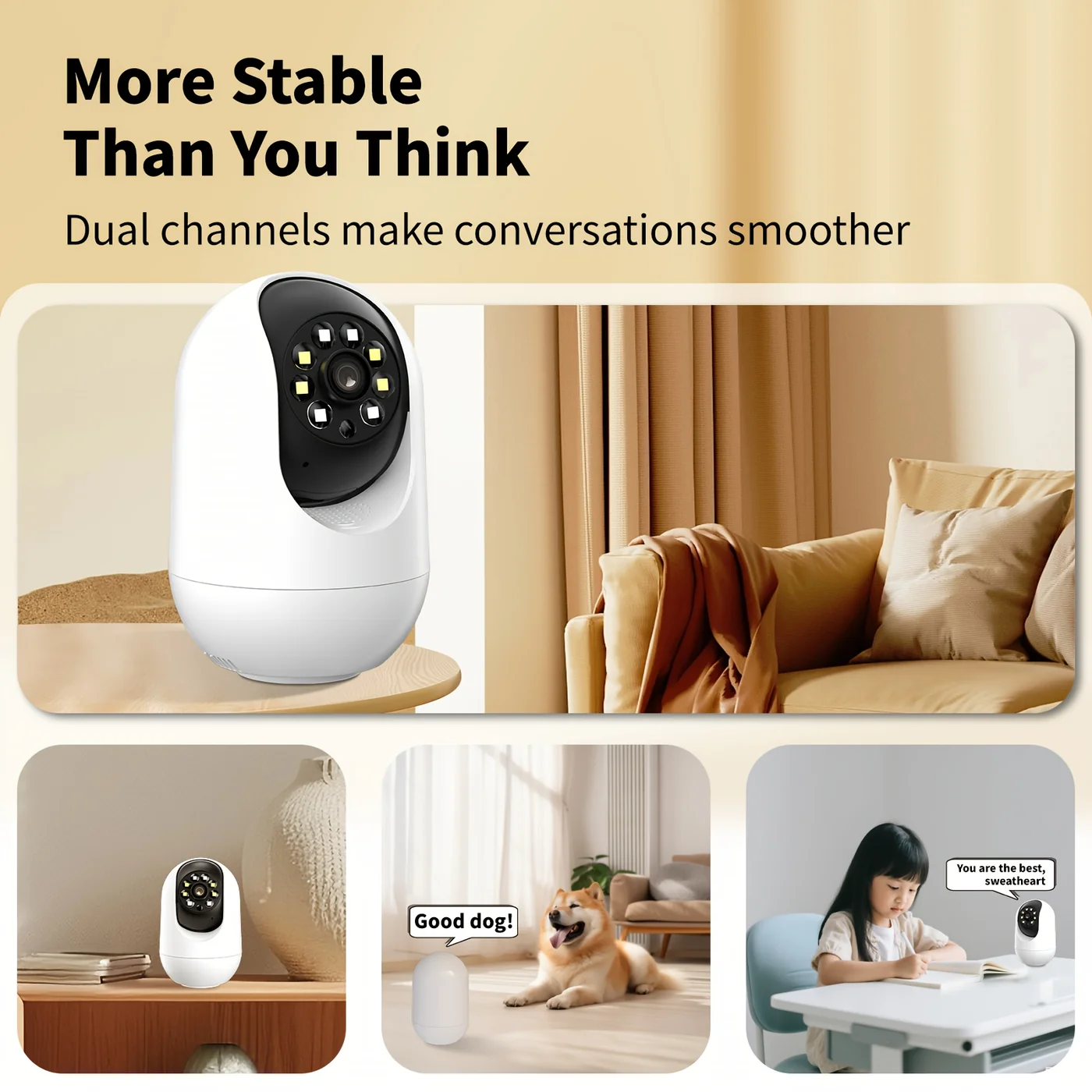 Tracking Wireless Security Camera view 3