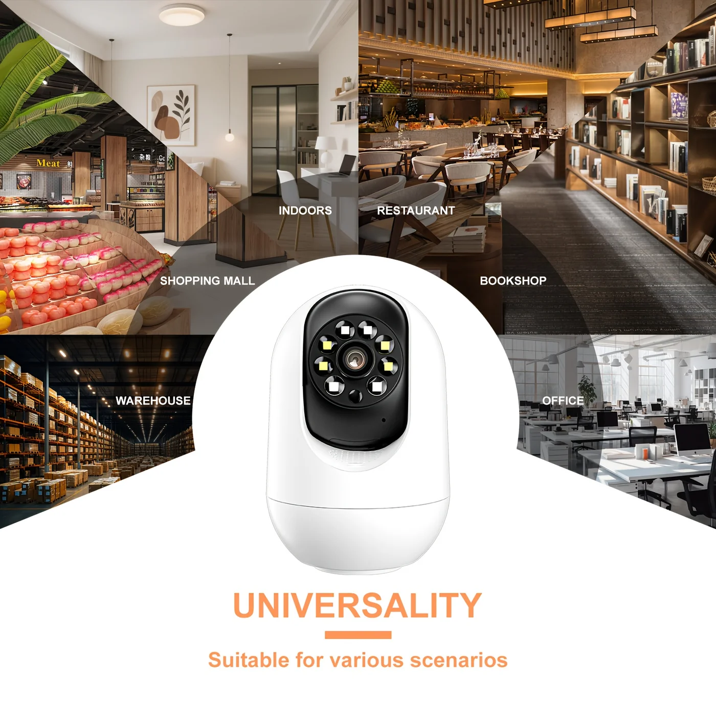 Tracking Wireless Security Camera view 6