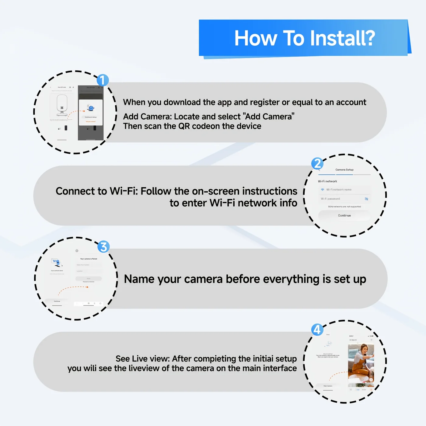 Tracking Wireless Security Camera view 9