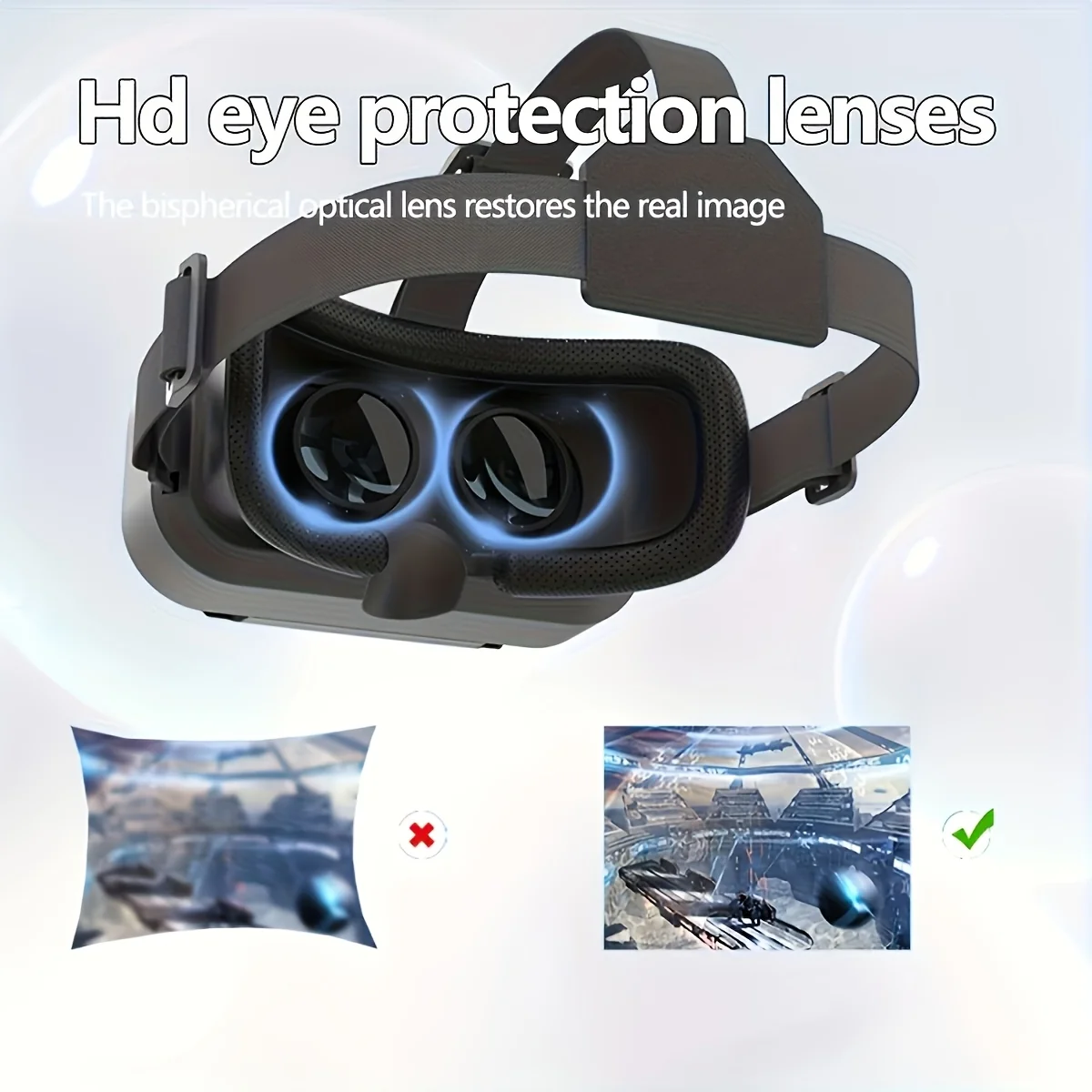 2026 Upgraded 4K VR Headset view 4