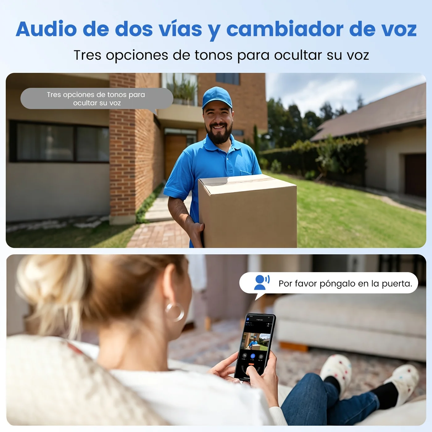 1655P Wireless Doorbell Security Camera view 6