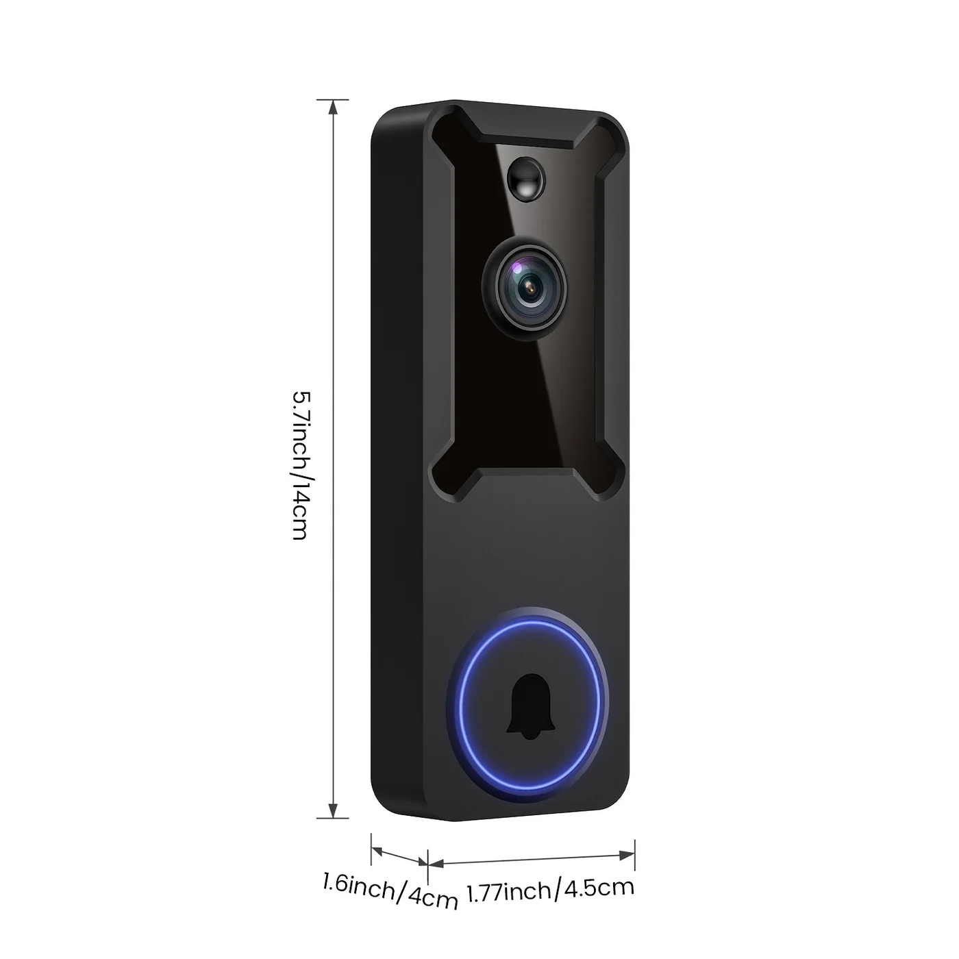 Smart Wireless Doorbell Camera System view 2