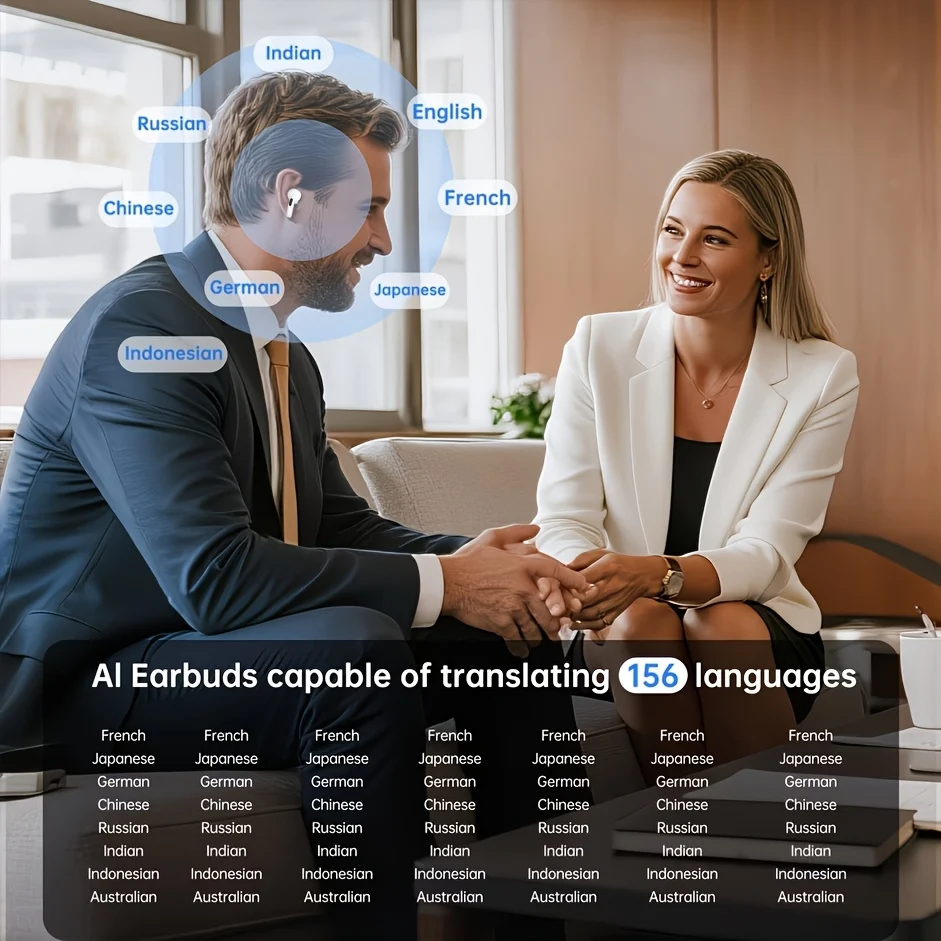 AI Translation Wireless Earphones view 10