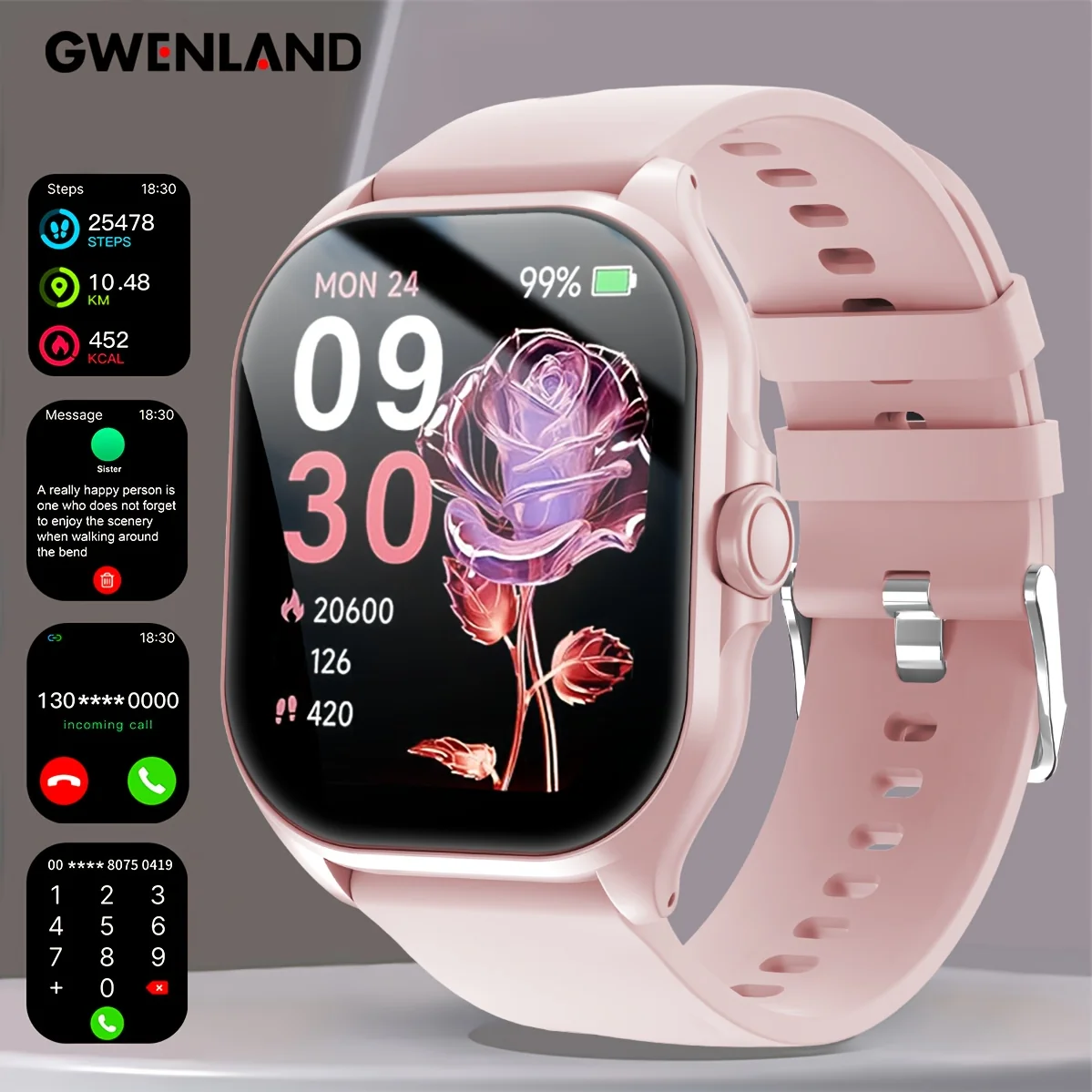 GWENLAND Smart Watch view 10