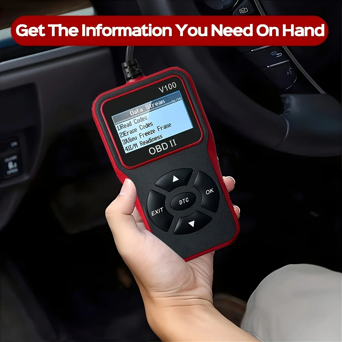 V100 OBD2 Scanner view 4