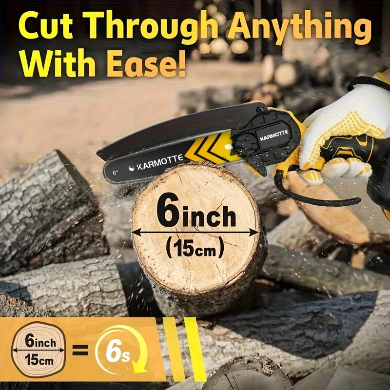Mini Brushless Chainsaw view 2