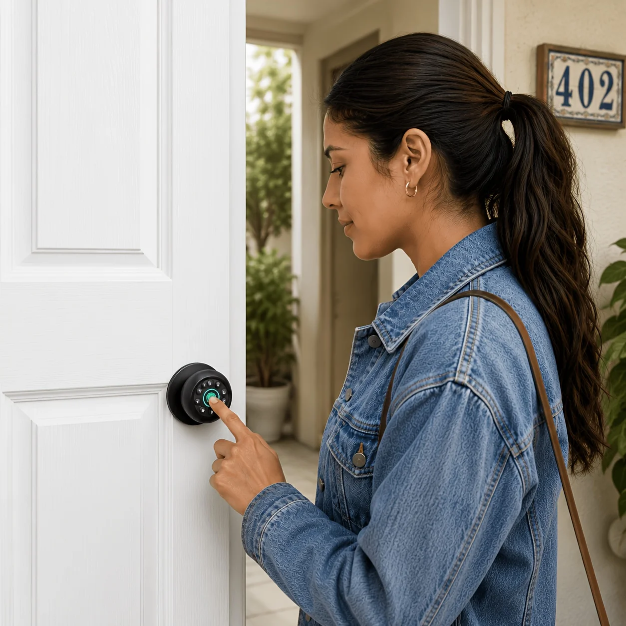 Fingerprint Smart Door Knob view 8
