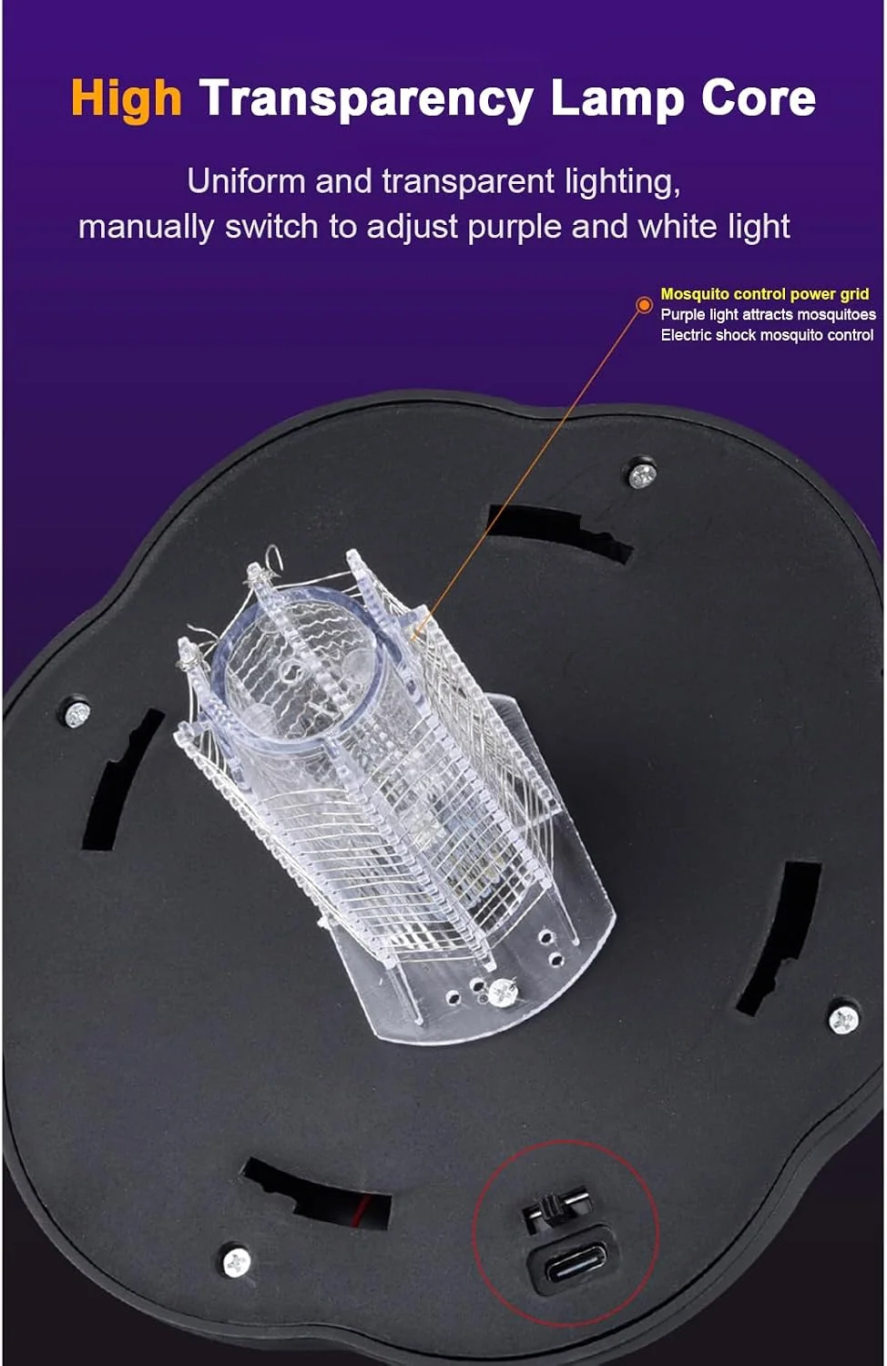 Solar Mosquito Killer Lamp view 5