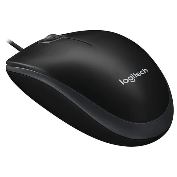 Logitech B100 Optical USB Mouse view 2