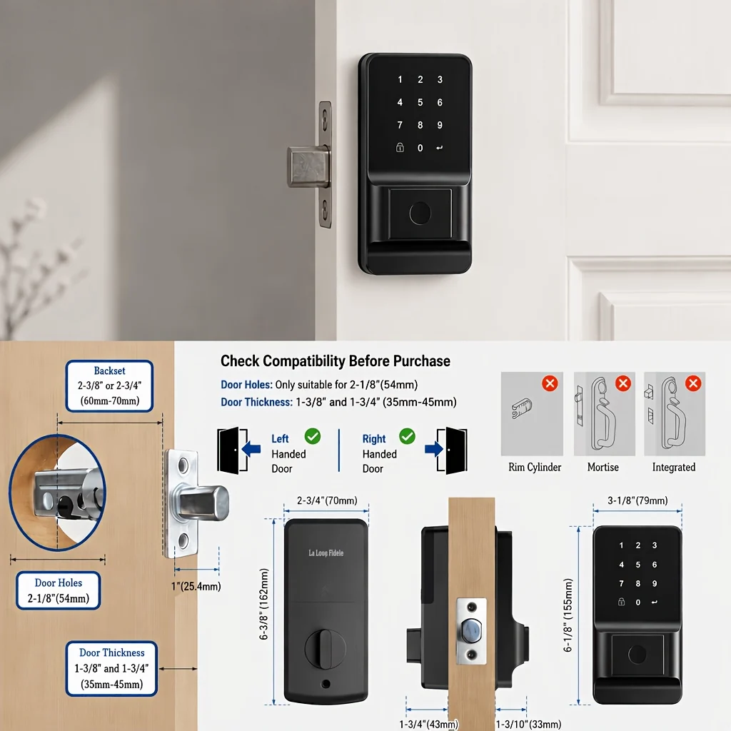 Keyless Smart Door Lock view 2