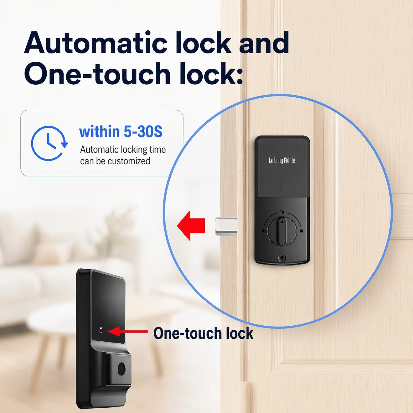 Keyless Smart Door Lock view 5