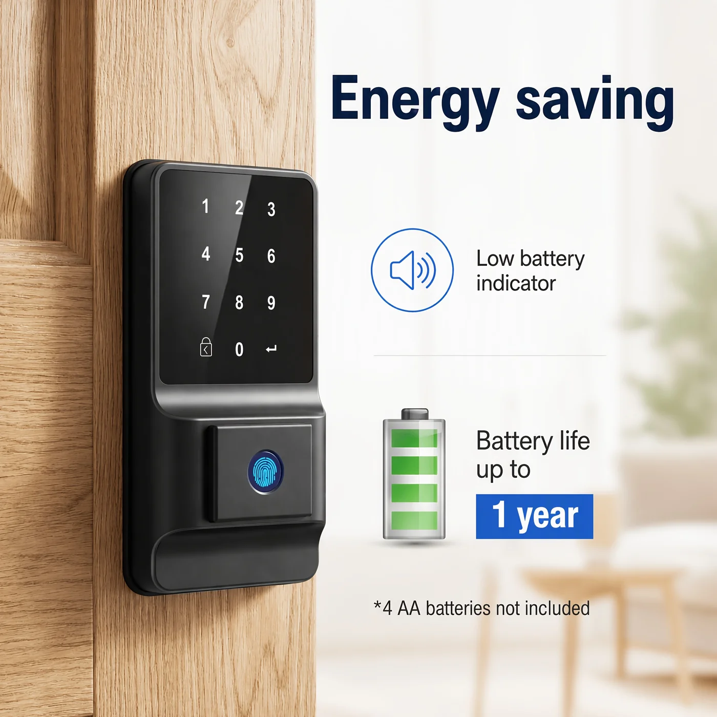 Keyless Smart Door Lock view 7