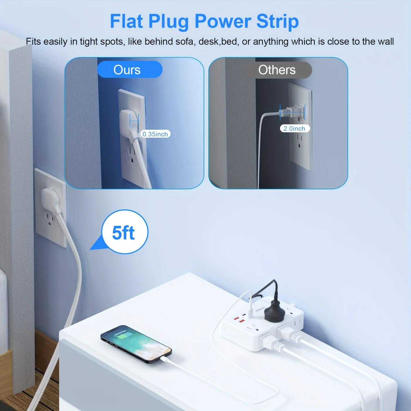 10-in-1 Power Strip view 2