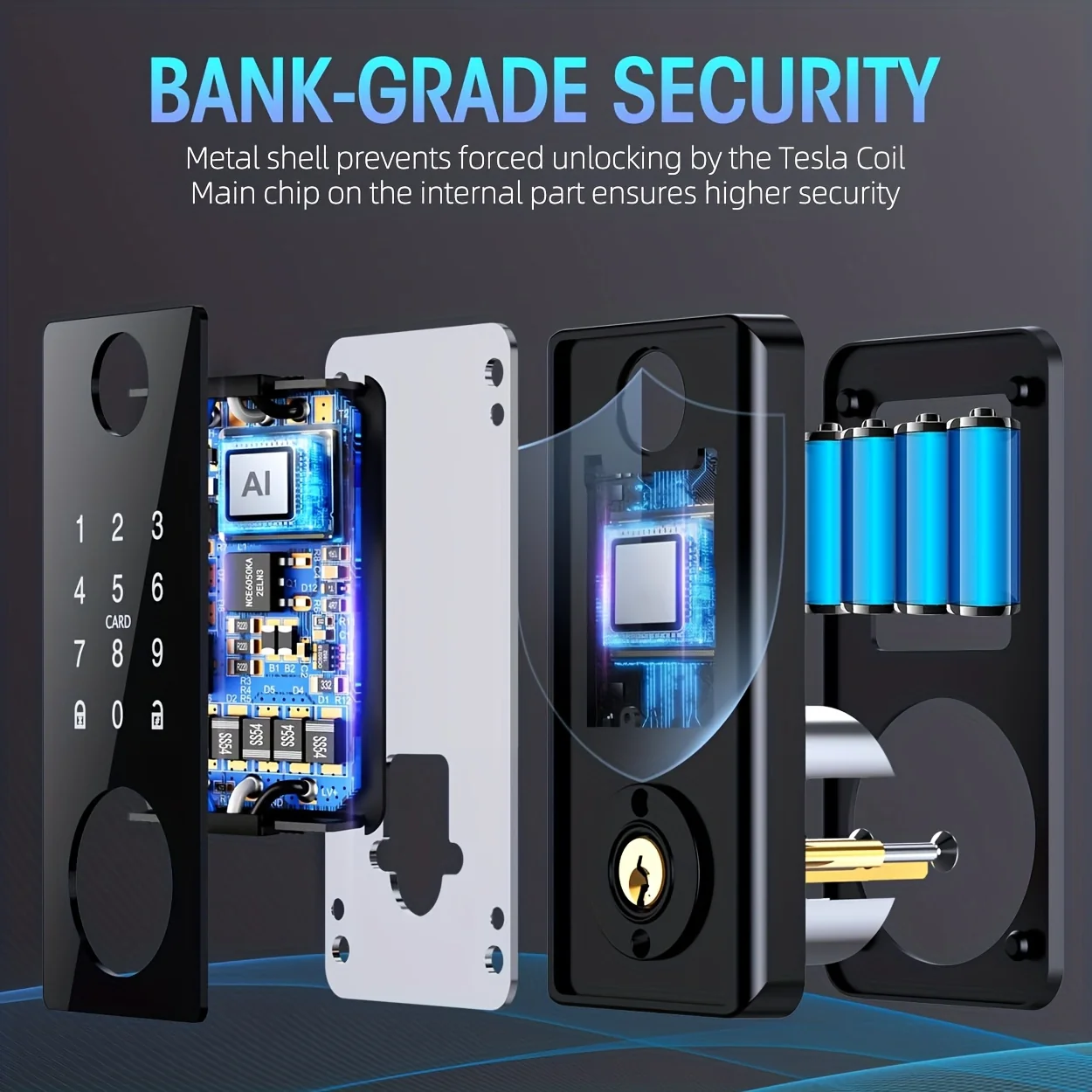 Smart Fingerprint Door Lock view 5