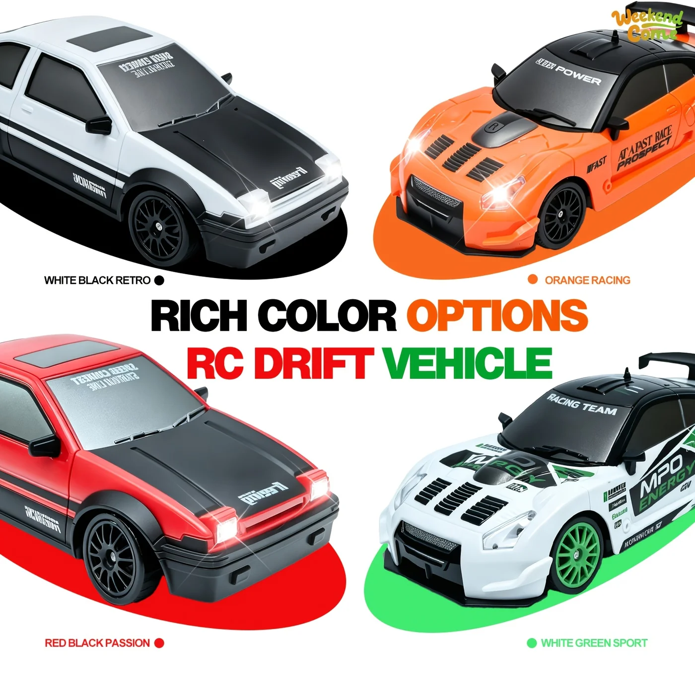 1:24 High-Speed RC Drift Car view 9