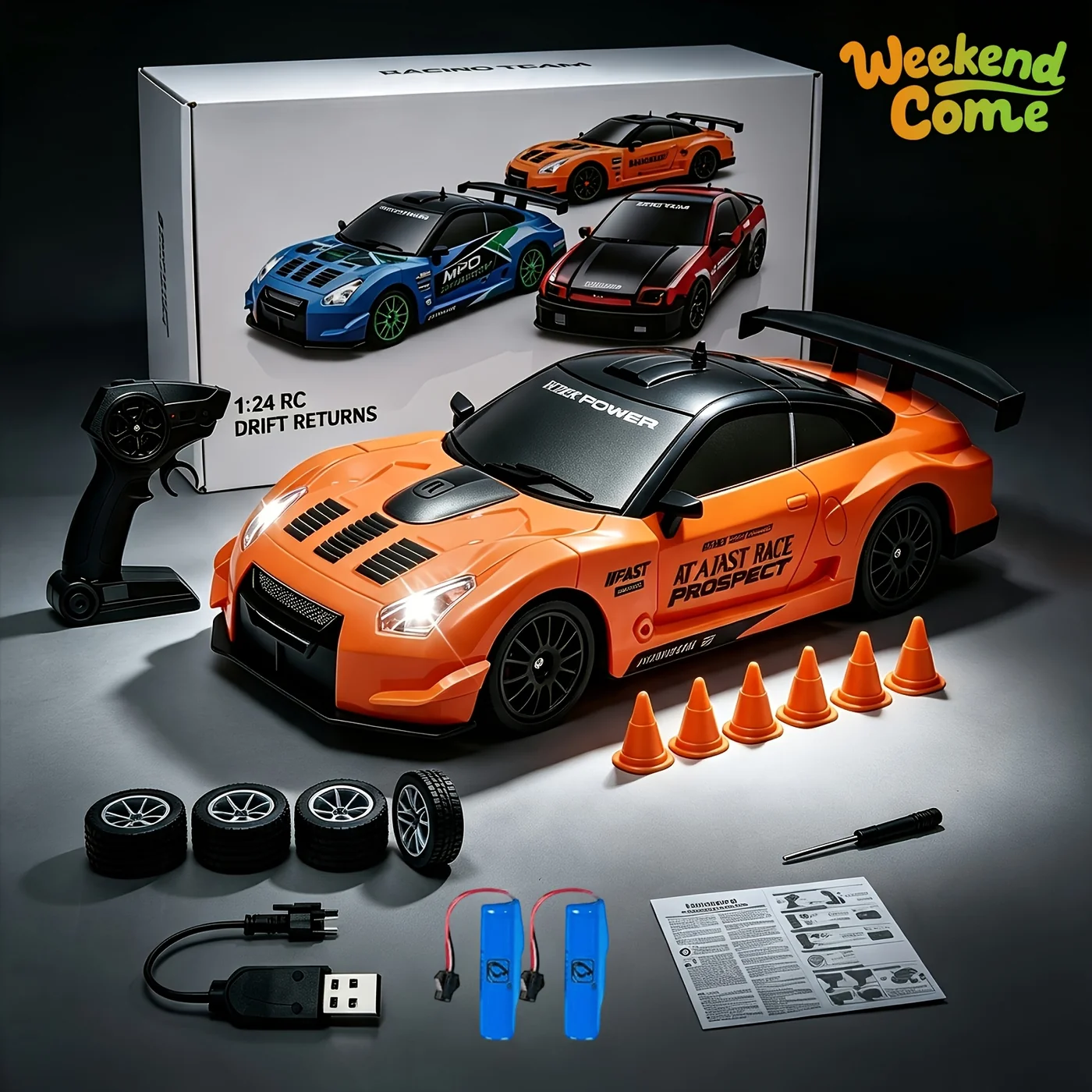 1:24 High-Speed RC Drift Car view 11