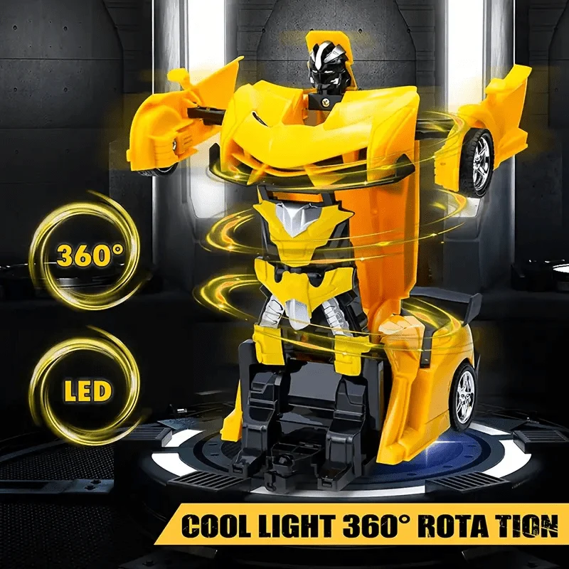 1:18 Scale Transforming Car Robot Toy view 4