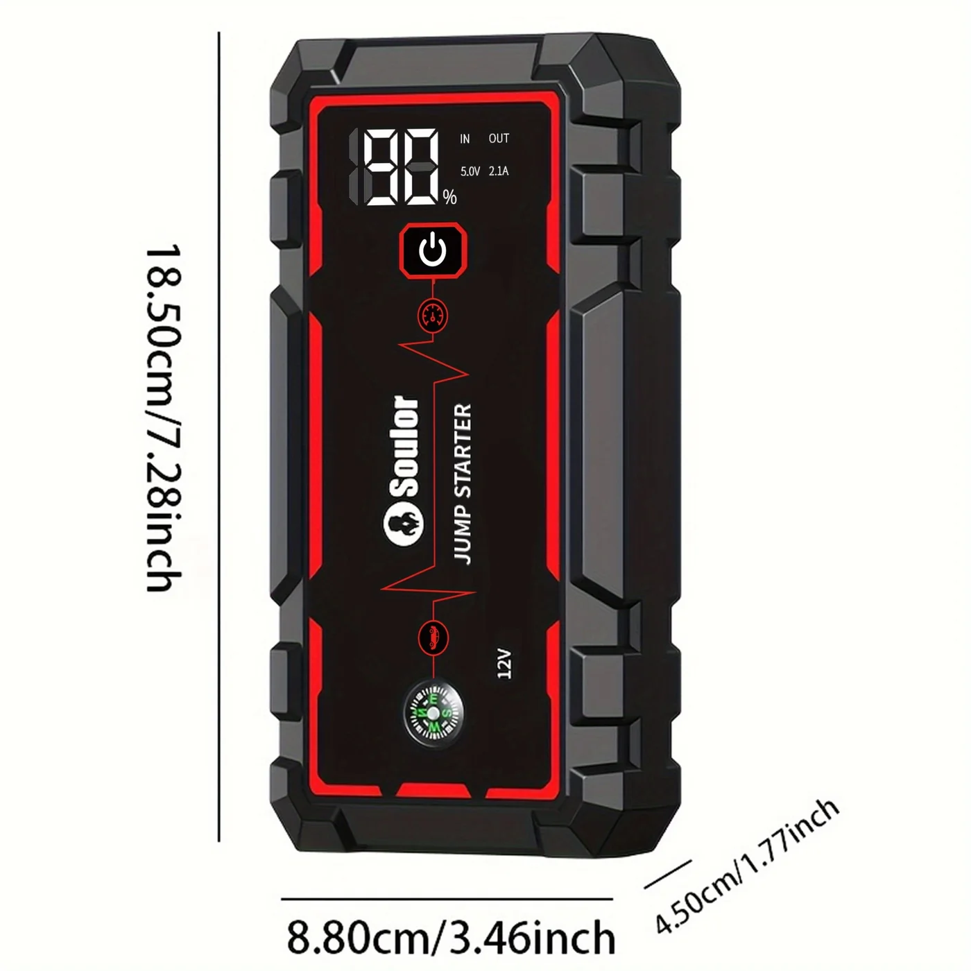 Solar Car Jump Starter view 2