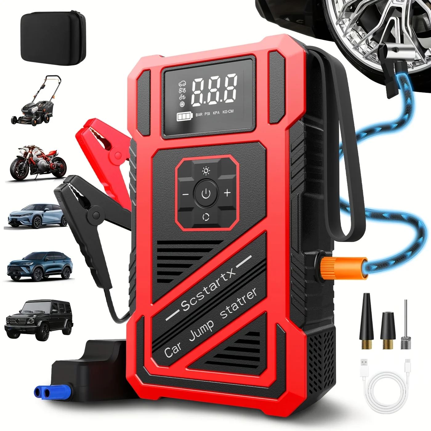 Portable 12V Car Jump Starter view 7