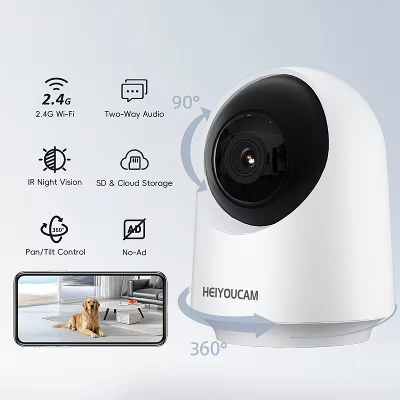 HEIYOUCAM 1080P Pan/Tilt Security Camera