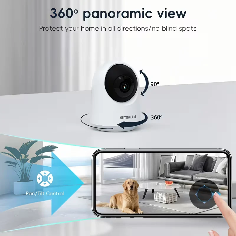 HEIYOUCAM 1080P Pan/Tilt Security Camera