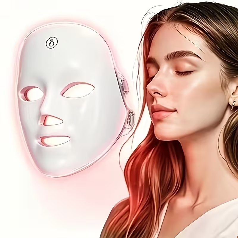 7-Color LED Facial Mask Phototherapy Skincare Device