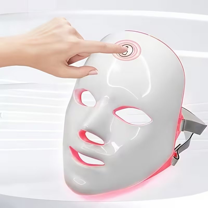 7-Color LED Facial Mask Phototherapy Skincare Device
