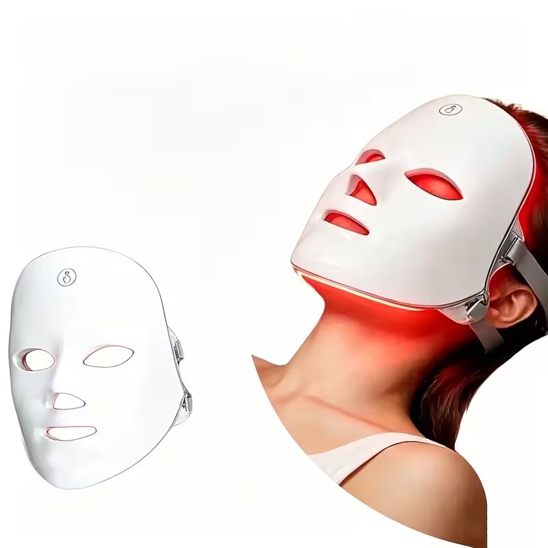 7-Color LED Facial Mask Phototherapy Skincare Device