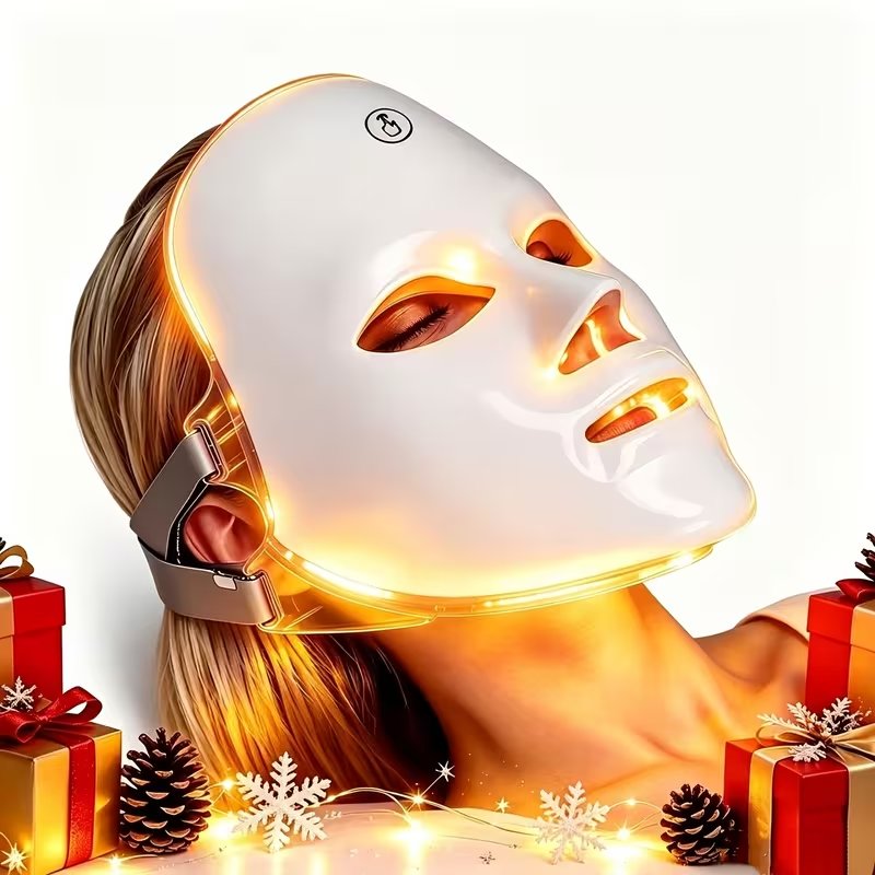 7-Color LED Facial Mask Phototherapy Skincare Device