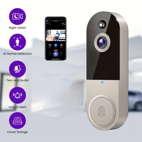 1440P Wireless Smart Doorbell view 1