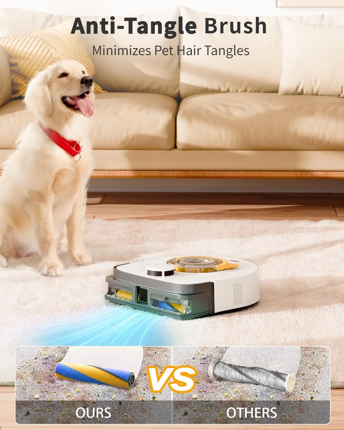 UBPET V10 Robot Vacuum Cleaner – 22,000Pa Ultra-Strong Suction
