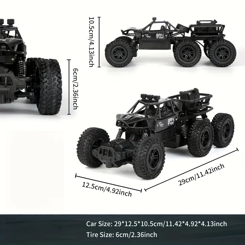 2.4GHz RC Climbing Car view 2