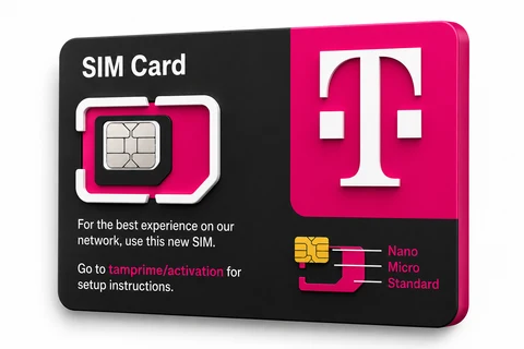 T-Mobile Prepaid SIM Card Kit | 5G Ready | Fast Activation