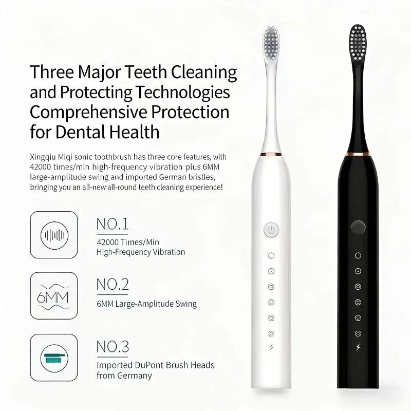 Adult Sonic Electric Toothbrush view 8