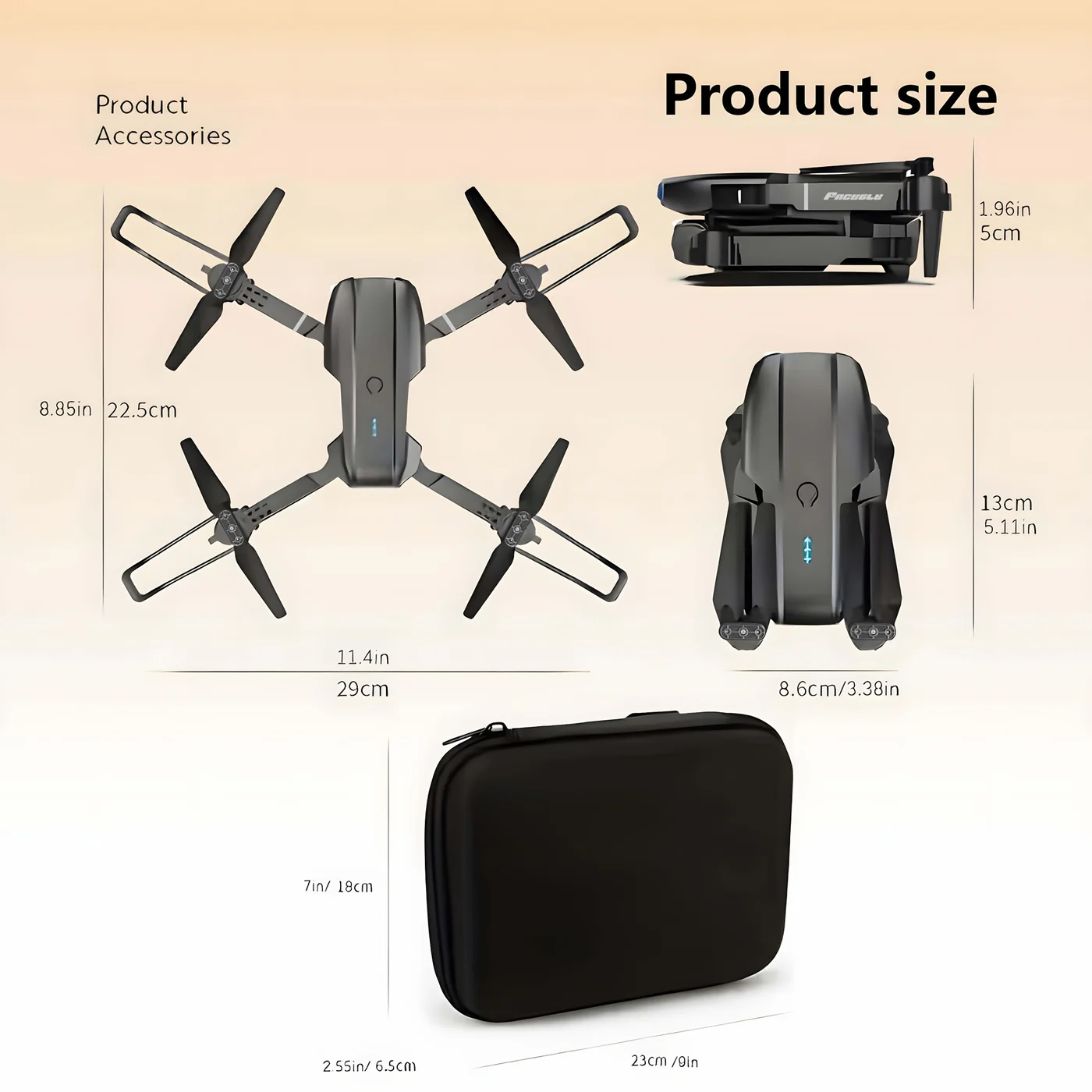 E99 Dual-Camera Drone view 3