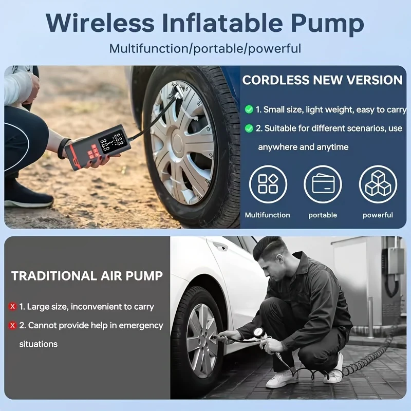 Portable Tire Inflator Air Compressor view 8