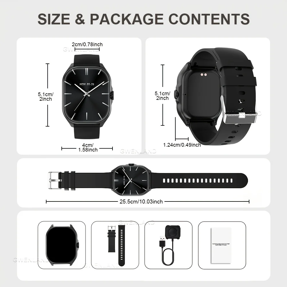 GWENLAND Smart Watch view 2