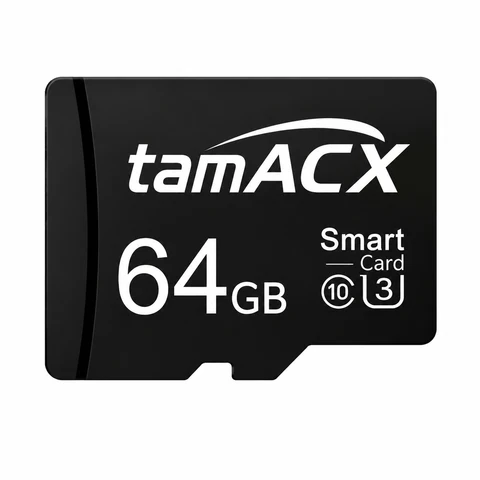 tamACX 64GB Memory Card Smart Card Class 10 U3