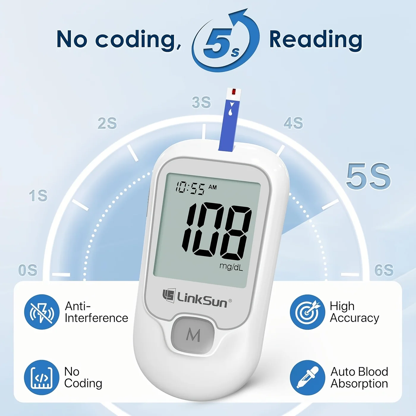 G-425-1 Blood Glucose Monitor Kit view 3