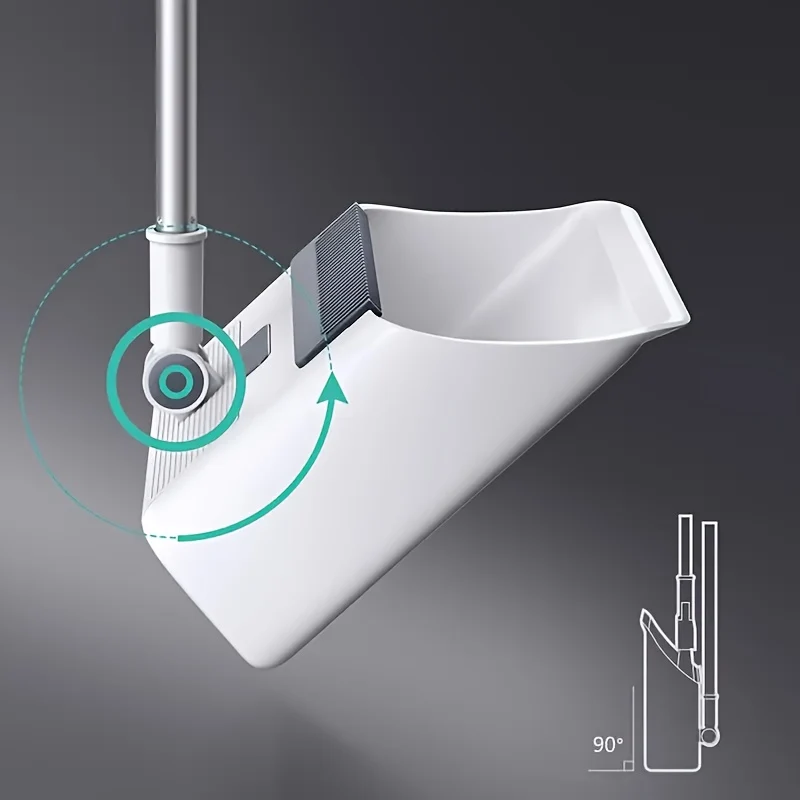 3-in-1 Foldable Broom and Mop Set view 6