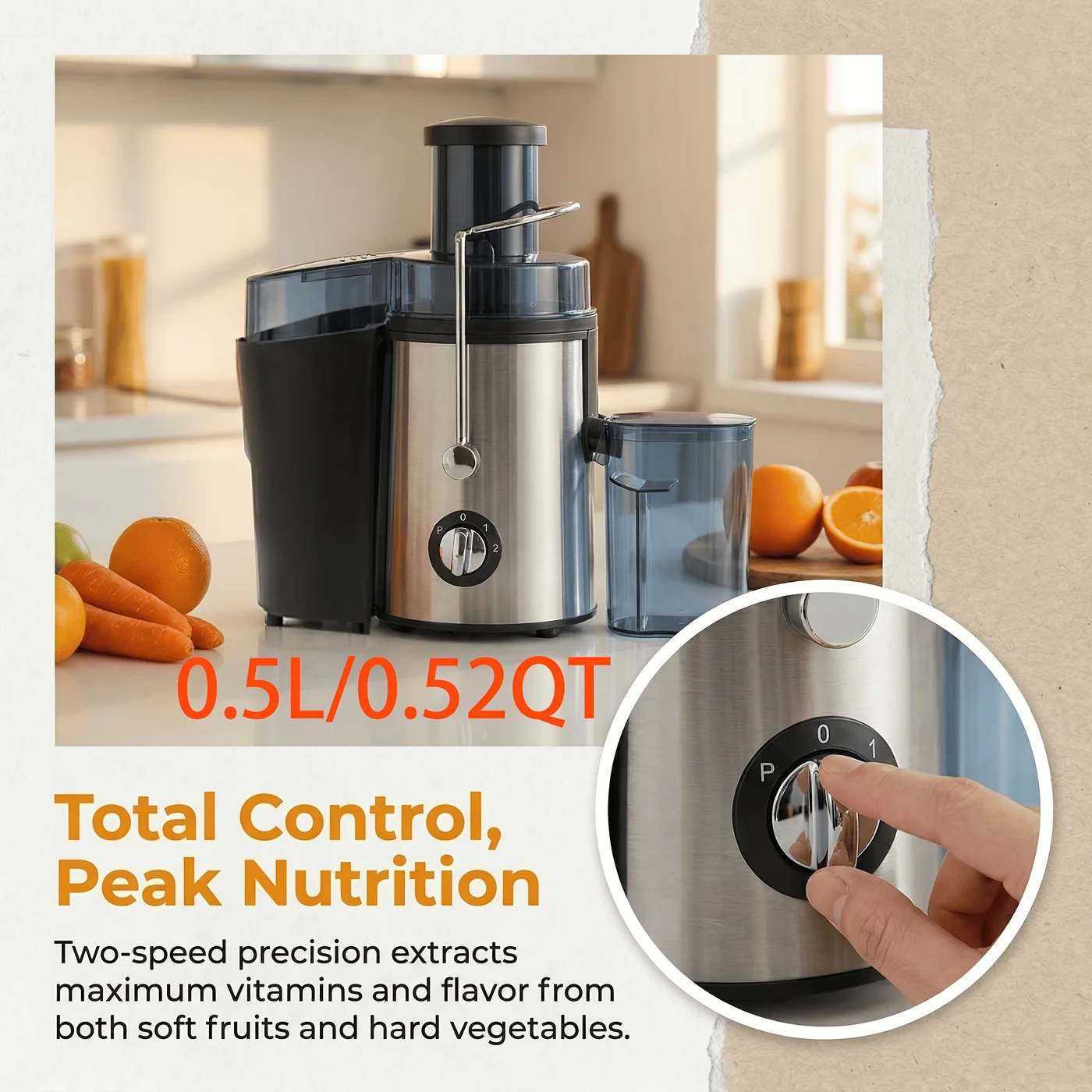 Fruit Vegetable Centrifugal Juicer view 5