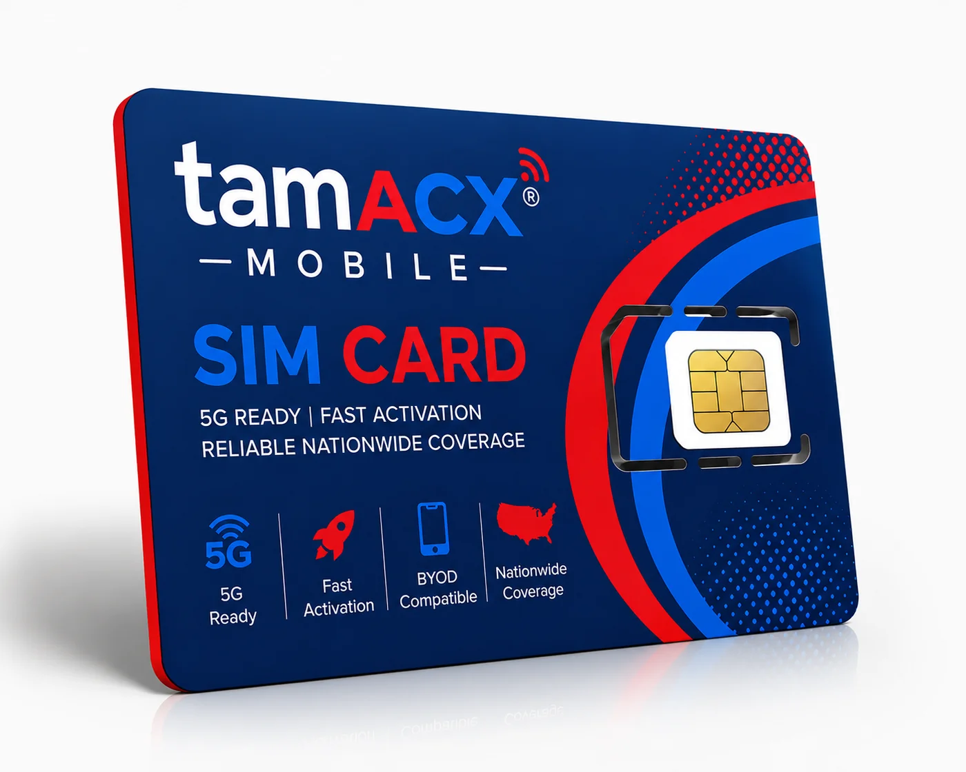 tamACX Mobile 30-Day Plan | Unlimited Talk & Text + 1GB Data