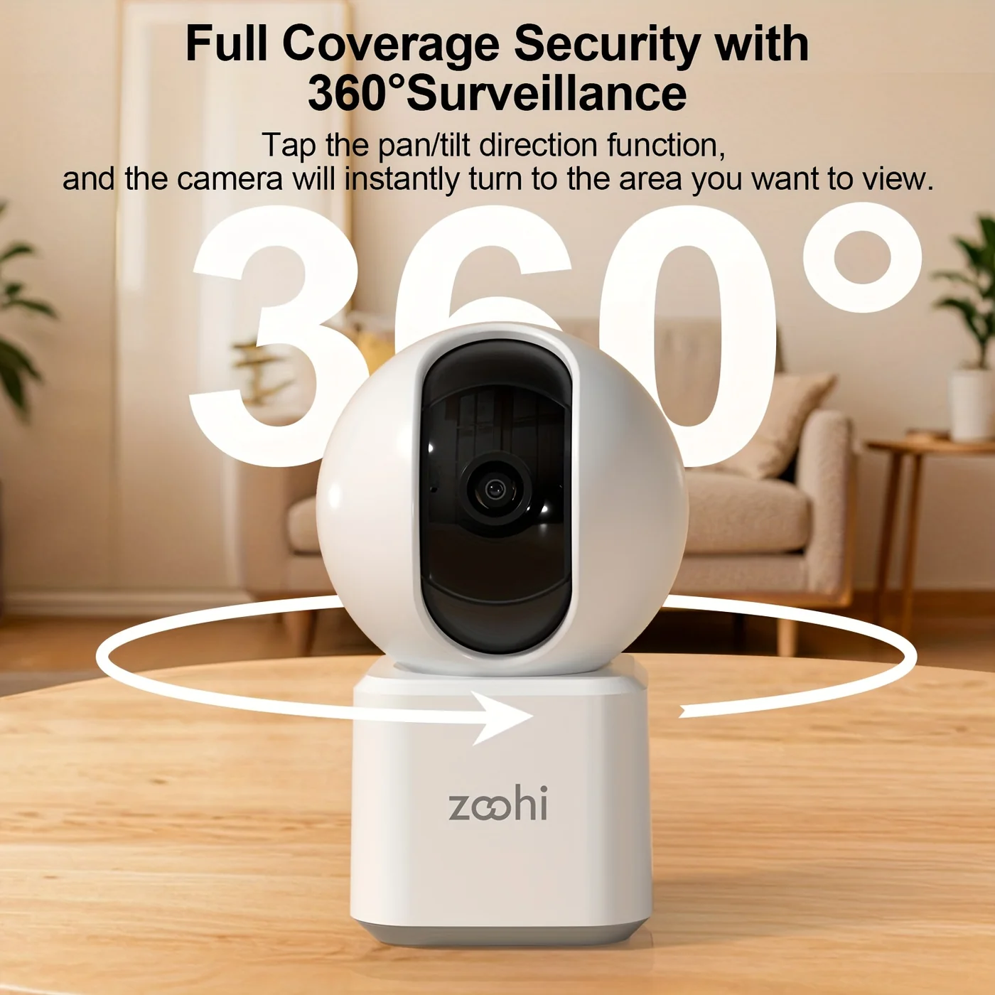 Indoor Baby Monitor Camera view 4