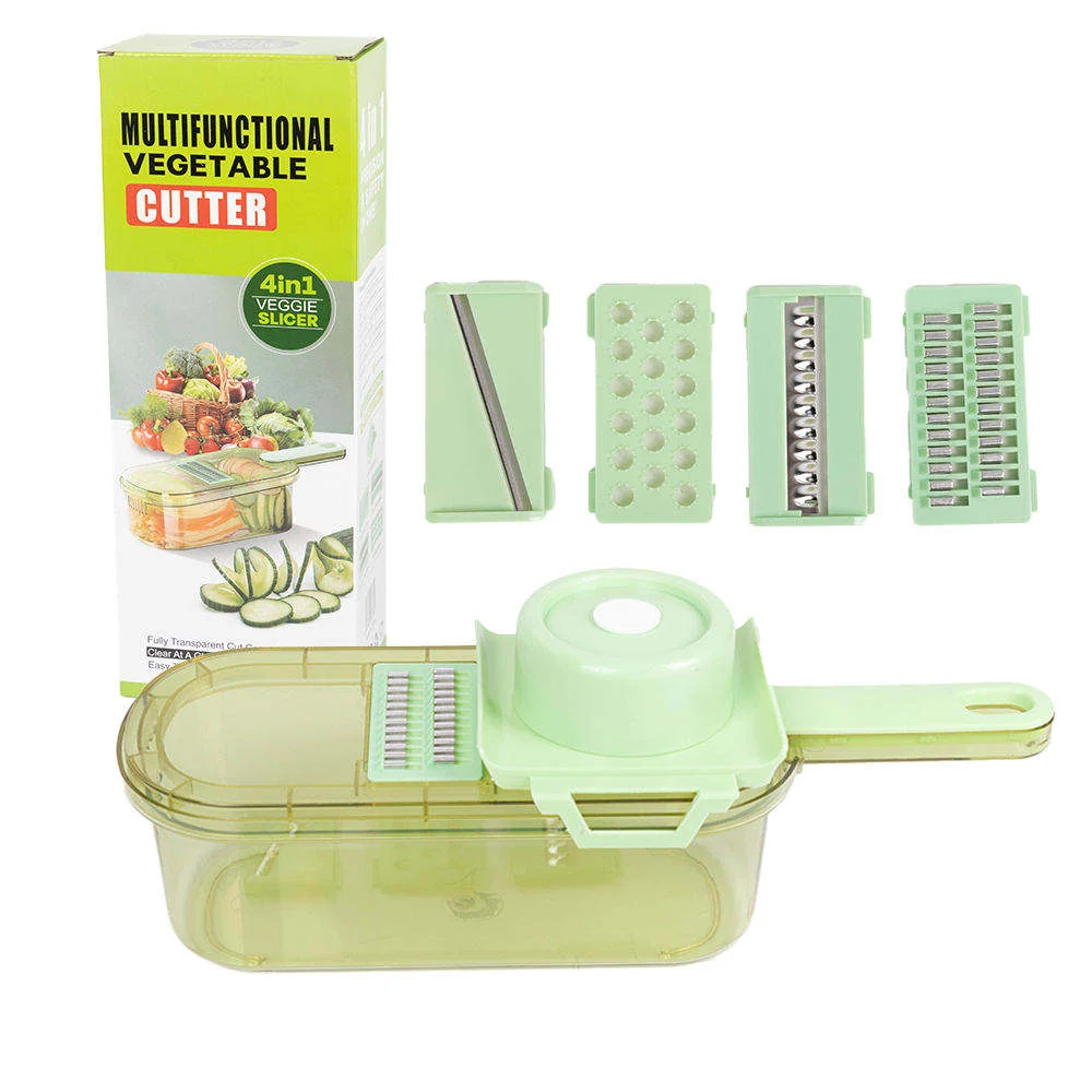 4-in-1 Vegetable Fruit Onion Potato Cutter Chopper