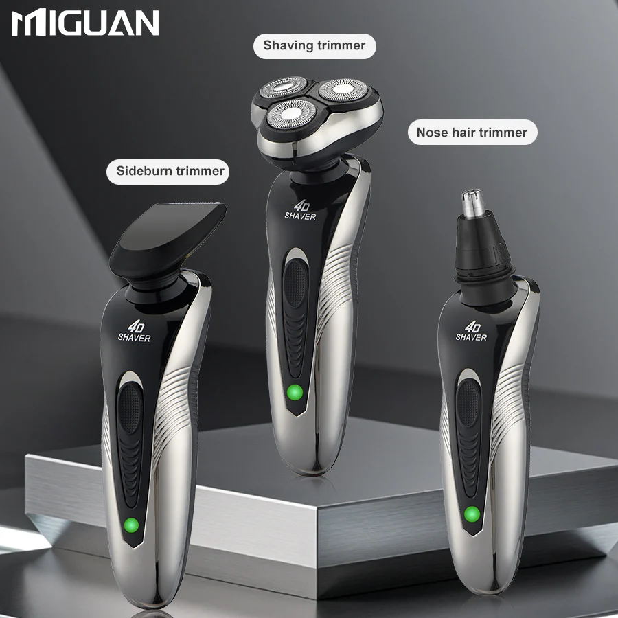 Multi-Functional Rotary Electric Shaver view 2