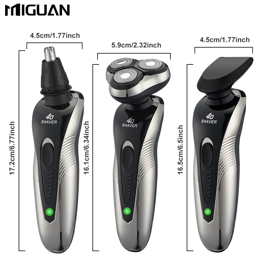 Multi-Functional Rotary Electric Shaver view 4