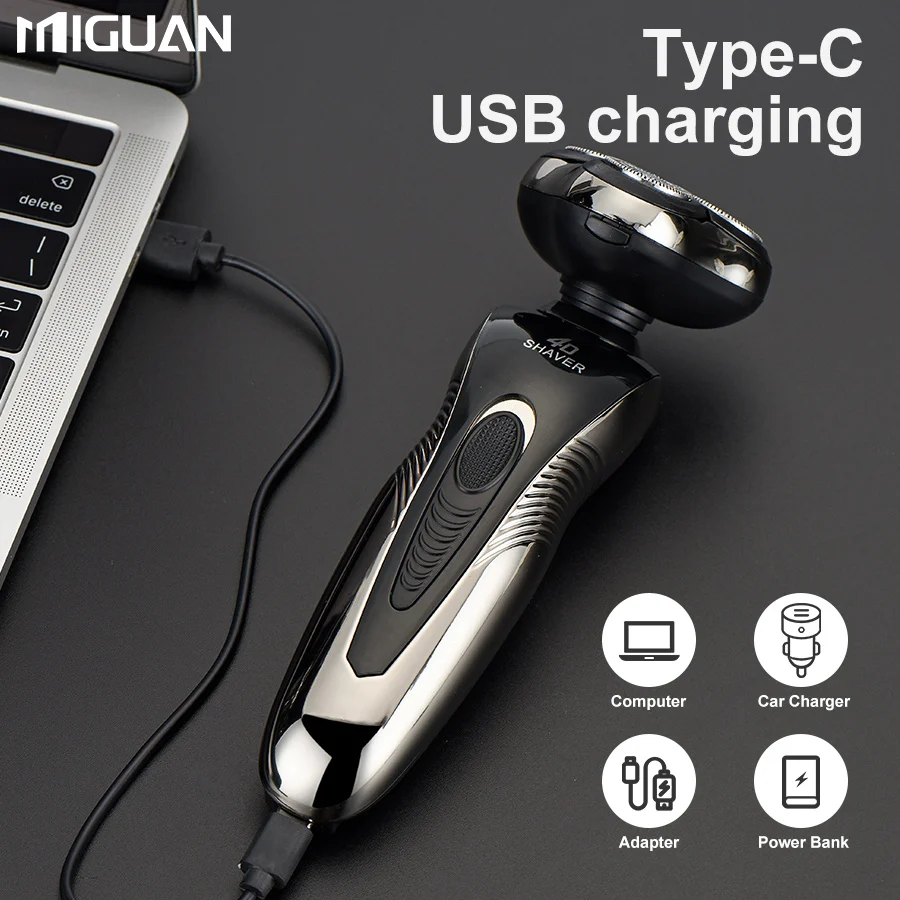 Multi-Functional Rotary Electric Shaver view 9