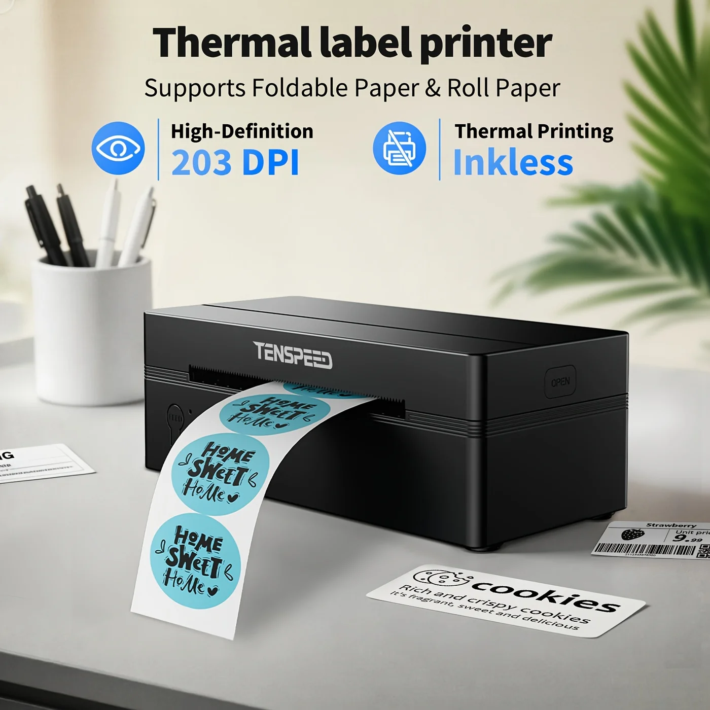 TENSPEED RP425 Label Printer view 6