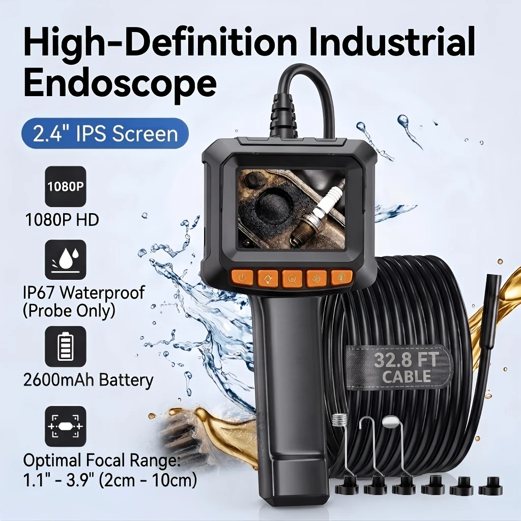 Dual Lens Endoscope Camera view 1